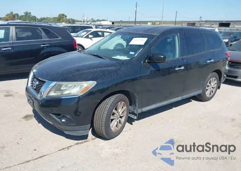 2015 Nissan Pathfinder S from USA, damaged, VIN 5N1AR2MM1FC634309
